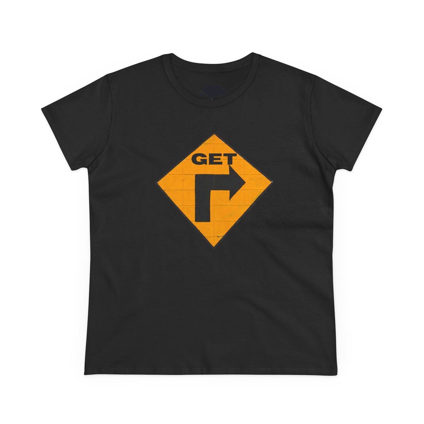 Women's Midweight Cotton Tee - Get Right